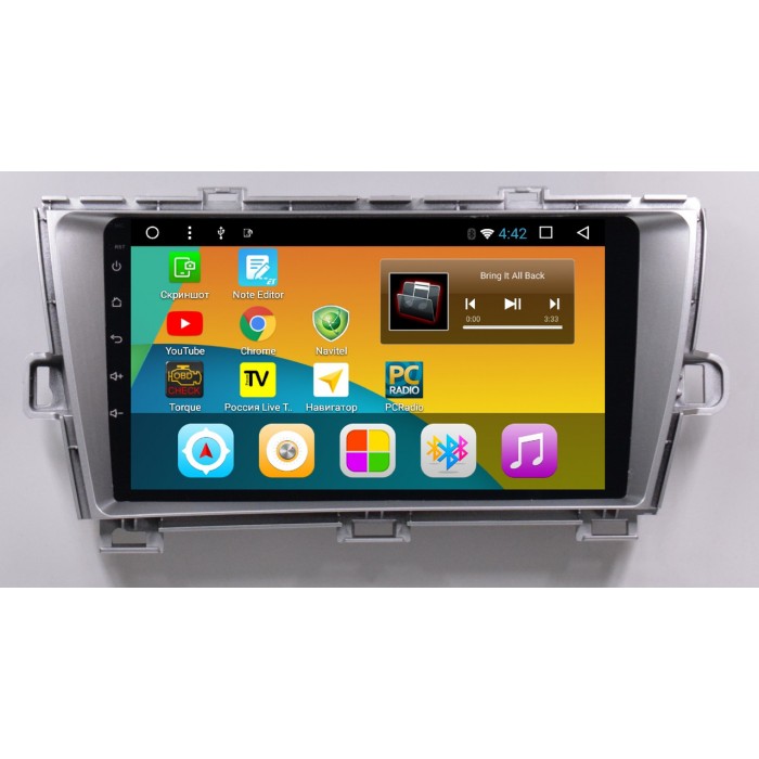 Штатная магнитола CarWinta CF-3139 для Toyota Prius III (XW30) 2009-2015 (правый руль) на Android 8.1