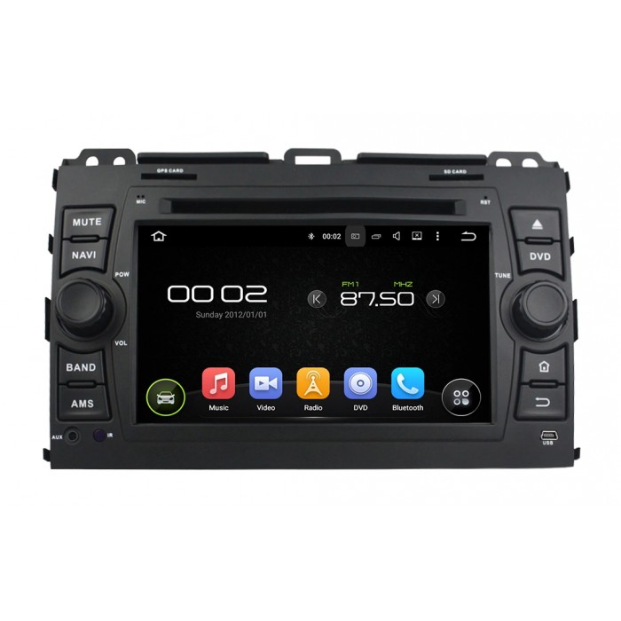Штатная магнитола CarWinta CF-7027KD для Lexus GX 2002-2009 на Android 8.1
