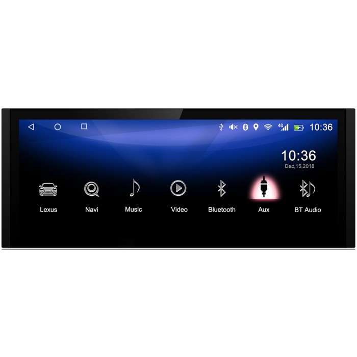 Штатная магнитола CarMedia BNR-16IS для Lexus IS III 2013-2019 на Android 9.0
