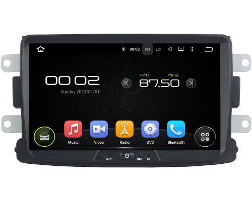 Renault Duster, Sandero II, Logan II, Kaptur, Dokker 2012-2019 CarMedia KD-8308-P30 на Android 10.0