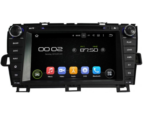 CarMedia KD-8602-P5 Toyota Prius III (XW30) 2009-2015 Android 9.0