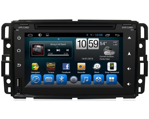 CarMedia KR-7121-T8 Hummer H2 2002-2009 на Android 9.0