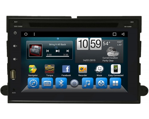 CarMedia KR-7139-T8 Ford Explorer, Expedition, Edge, F150 на Android 9.1
