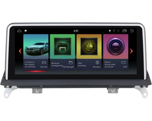 CarMedia MKD-B1011 BMW X5 (E70), X6 (E71 E72) 2007-2012 на Android 8.1