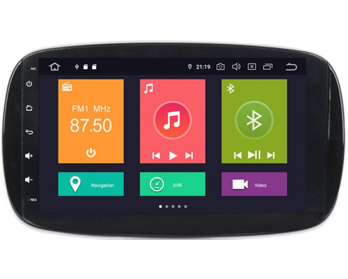CarMedia MKD-M901-P5 Mercedes Smart Fortwo III, Forfour II 2014-2019 Android 9.0
