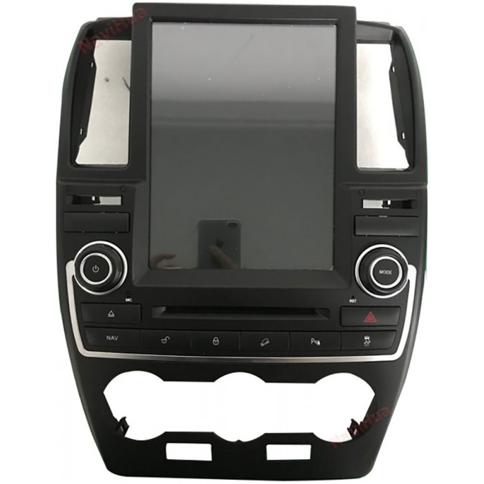 Штатная магнитола CarMedia NH-1202 для Land Rover Freelander II 2006-2012 Tesla Style (стиль тесла) на Android 9.0