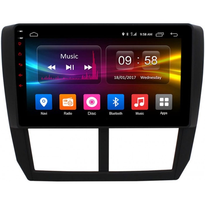 Штатная магнитола Subaru Forester III, Impreza III 2007-2013 CarMedia OL-9512-P30 на Android 10.0