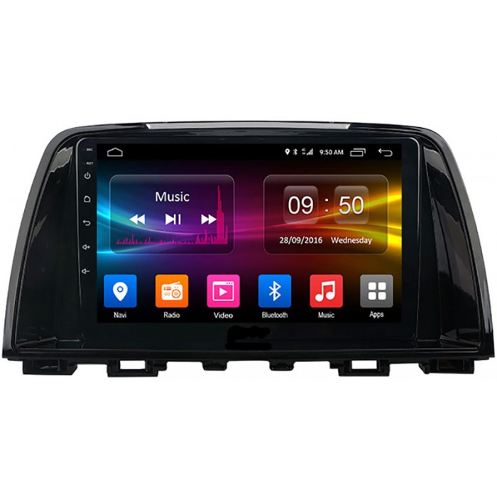 Штатная магнитола Mazda 6 III 2012-2015 CarMedia OL-9580-P30 на Android 9.0