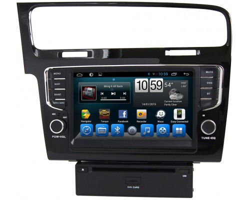 CarMedia QR-8043-b Volkswagen Golf 7 2012-2020 на Android 6.0.1