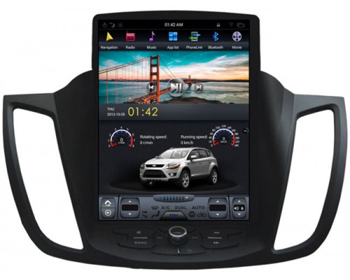 CarMedia ZF-1002 для Ford Kuga II 2013-2019 Tesla Style на Android 7.1