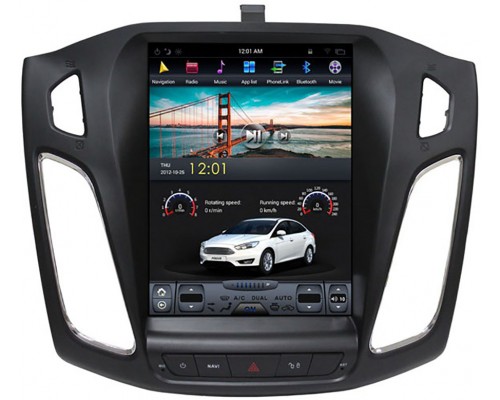 CarMedia ZF-1003 для Ford Focus III 2011-2018 Tesla Style на Android 7.1