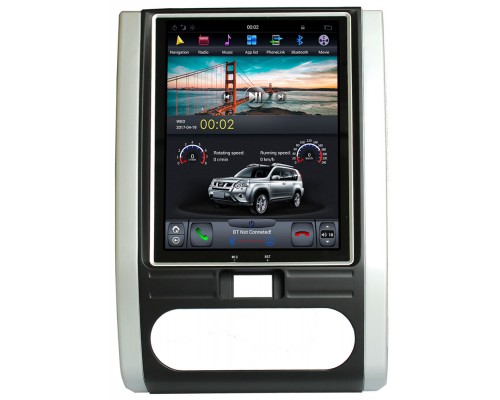 CarMedia ZF-1008 для Nissan X-Trail II (T31) 2007-2014 Tesla Style на Android 7.1