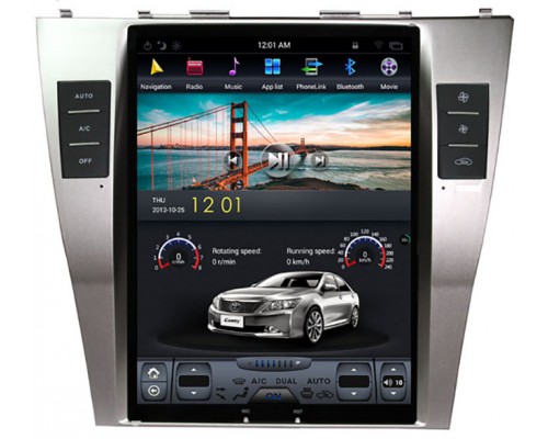CarMedia ZF-1033 для Toyota Camry V40 2006-2011 Tesla Style на Android 7.1
