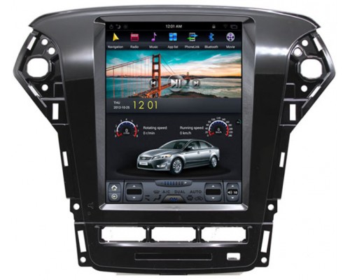 CarMedia ZF-1052-32-DSP для Ford Mondeo IV 2007-2015 Tesla Style (стиль тесла) на Android 9.0