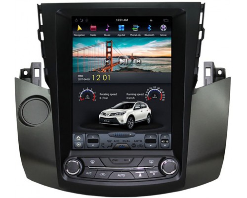 CarMedia ZF-1121 для Toyota RAV4 (XA30) 2006-2013 Tesla Style на Android 7.1