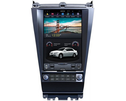 CarMedia ZF-1228 для Honda Accord 7 (VII) 2002-2008 Tesla Style на Android 7.1