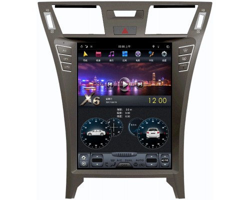CarMedia ZF-1303L-32-DSP для Lexus LS 460 IV 2006-2012 Tesla Style (стиль тесла) на Android 9.0