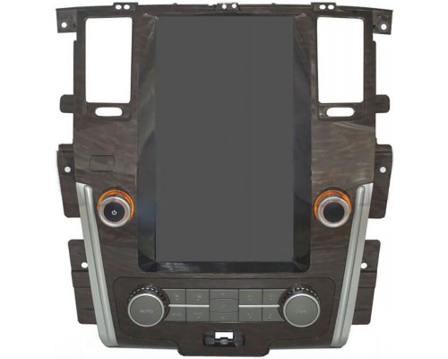 CarMedia ZF-1808-DSP для Nissan Patrol VI (Y62) 2010-2021 Tesla Style (стиль тесла) на Android 9.0