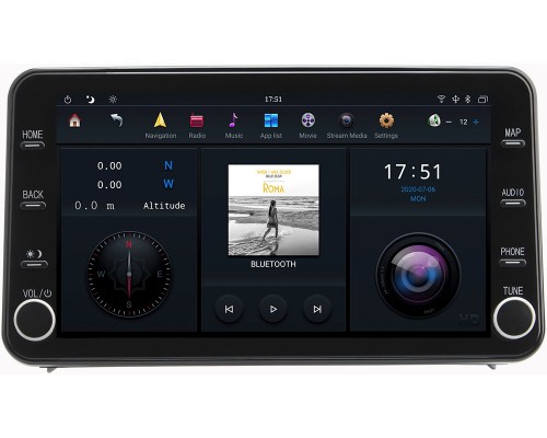CarMedia ZF-6008-DSP для Toyota Corolla XII 2019-2021 Tesla Style (стиль тесла) на Android 9.0