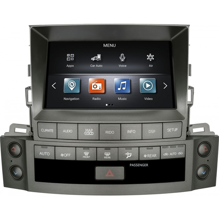 Штатная магнитола CarMedia ZF-8001-DSP для Lexus LX III 570 2007-2015 на Android 9.0