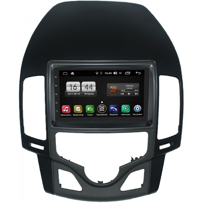 Штатная магнитола Hyundai i30 I 2007-2012 (с климат контролем) FarCar s185 на Android 8.1 (LY832-RP-11-142-195)