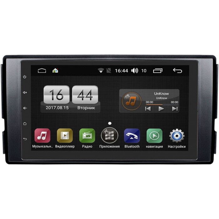 Штатная магнитола Hyundai Santa Fe II 2005-2012 FarCar s185 на Android 8.1 (LY832-RP-HDSFB-183)