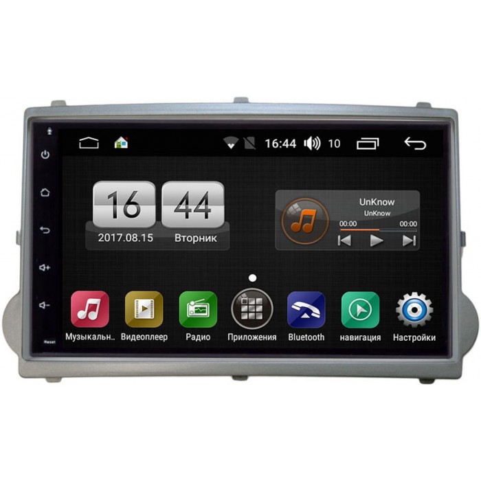 Штатная магнитола Hyundai H1 Starex II 2007-2016 (серебро) FarCar s170 на Android 8.1 (L819-RP-HDST-165)