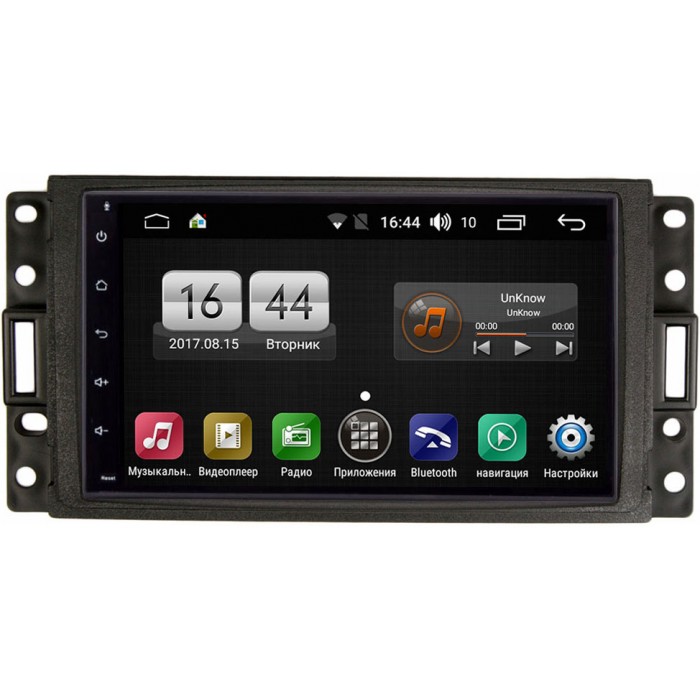 Штатная магнитола Hummer H3 2005-2010 FarCar s185 на Android 8.1 (LY832-RP-HMH3B-96)