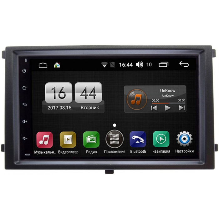 Штатная магнитола SsangYong Rexton II 2007-2012 FarCar s185 на Android 8.1 (LY832-RP-SYRX-171)