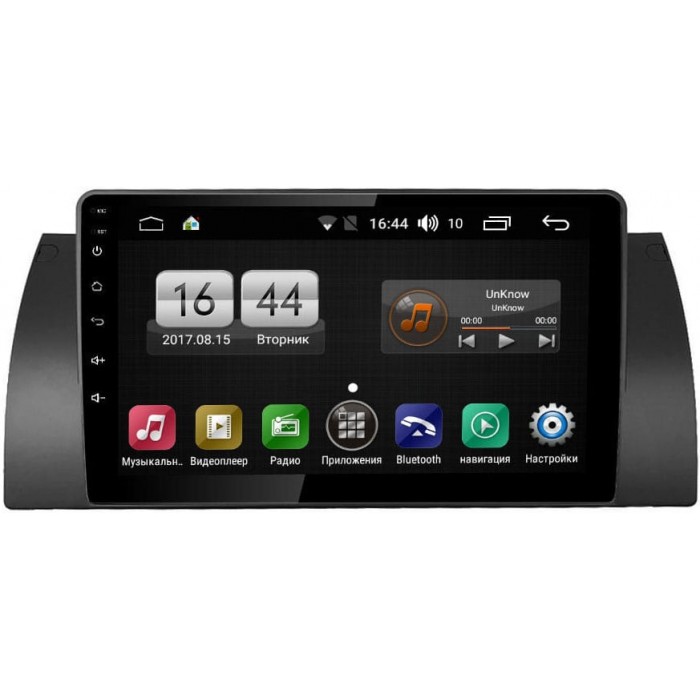 Штатная магнитола FarCar s195 для BMW 7 (E38), 5 (E39), M5 (E39), X5 (E53) на Android 8.1 (LX395/707R) DSP IPS