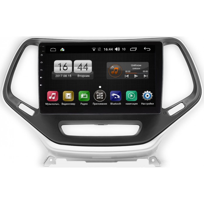 Штатная магнитола Jeep Cherokee V (KL) 2013-2021 FarCar LX10-811-R на Android 9.1 (Winca S195 DSP IPS)