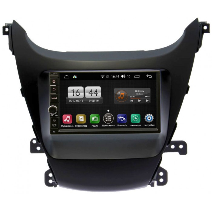 Штатная магнитола Hyundai Elantra V (MD) 2014-2016 FarCar s195 LX839-RP-HDELC-110 Android 8.1