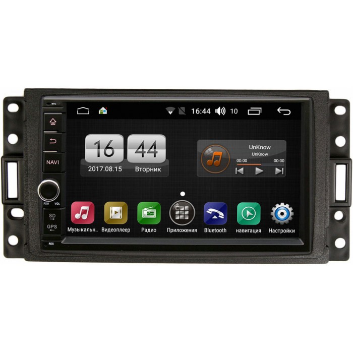 Штатная магнитола Hummer H3 2005-2010 FarCar s195 LX839-RP-HMH3B-96 Android 8.1