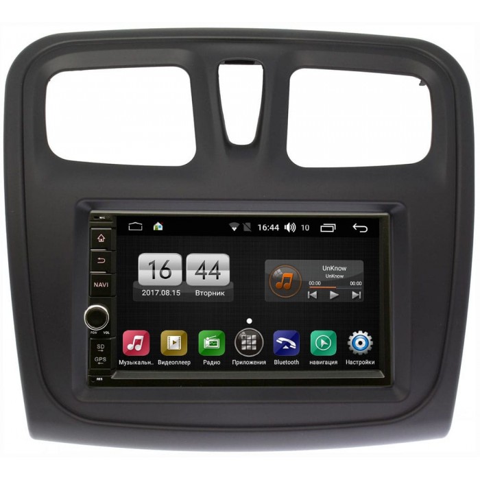 Штатная магнитола Renault Logan II 2013-2020, Sandero II 2013-2020 FarCar s195 LX839-RP-RLSS-154 Android 8.1
