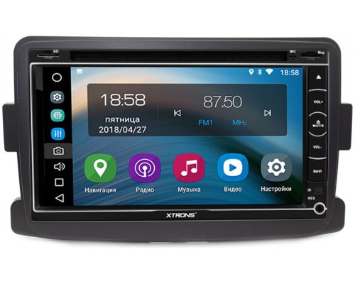 FarCar S200 для Renault Duster, Sandero II, Logan II, Kaptur, Dokker 2012-2019 на Android 8.0 (V819-RP-RNDSb-08)
