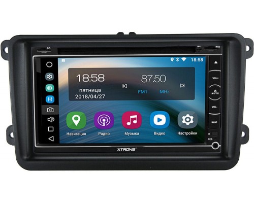 FarCar S200 для Volkswagen Amarok, Caddy, Golf, Passat, Polo на Android 8.0 (V819-RP-VWTRN-22)