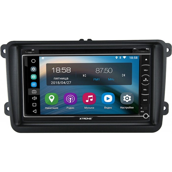 Штатная магнитола FarCar S200 для Volkswagen Amarok, Caddy, Golf, Passat, Polo на Android 8.0 (V819-RP-VWTRN-22)
