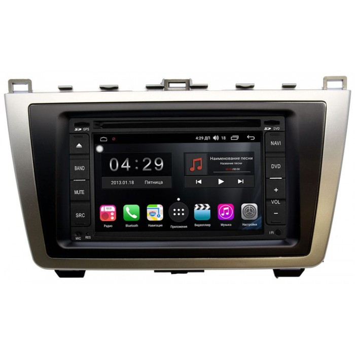 Штатная магнитола Mazda 6 (GH) 2007-2012 FarCar s300-SIM 4G RG001-RP-MZ6C-115 на Android 8.1 (DSP / 8 ядер / 4Gb / 32Gb)