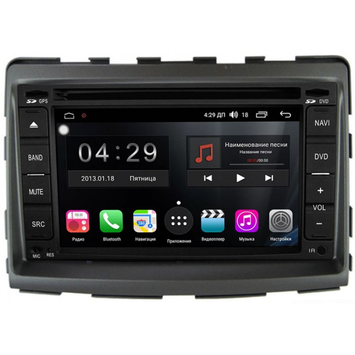 Штатная магнитола SsangYong Stavic, Rodius 2013-2018 FarCar s300-SIM 4G RG001-RP-SYRD-15 на Android 8.1 (DSP / 8 ядер / 4Gb / 32Gb)