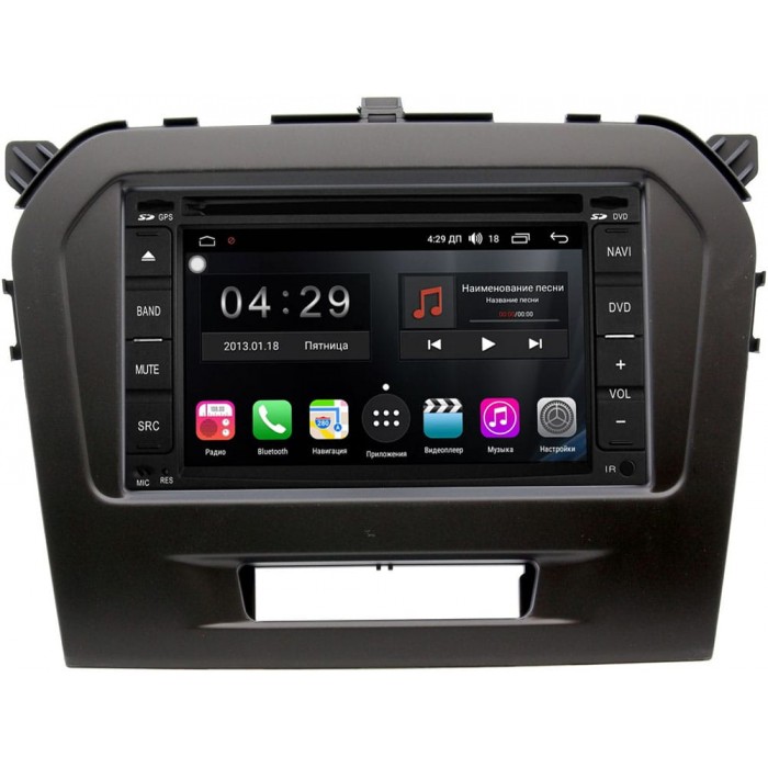 Штатная магнитола Suzuki Vitara IV 2014-2018 FarCar s300-SIM 4G RG001-RP-SZVT-157 на Android 8.1 (DSP / 8 ядер / 4Gb / 32Gb)