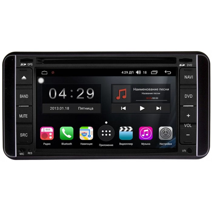 Штатная магнитола Toyota Universal FarCar s300-SIM 4G RG001-RP-TYUNC-43 на Android 8.1 (DSP / 8 ядер / 4Gb / 32Gb)