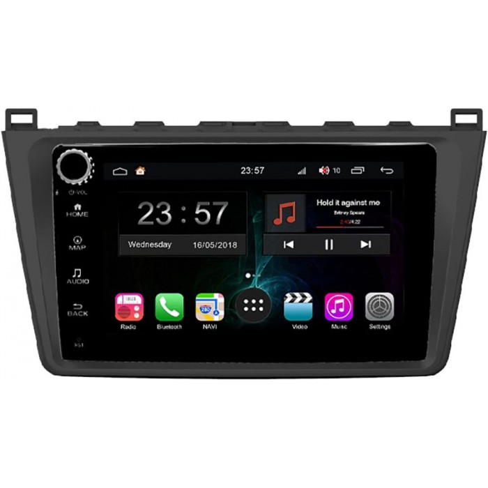Штатная магнитола FarCar Winca S400-SIM 4G для Mazda 6 (GH) 2007-2012 на Android 10 (H012RB) DSP 4/64