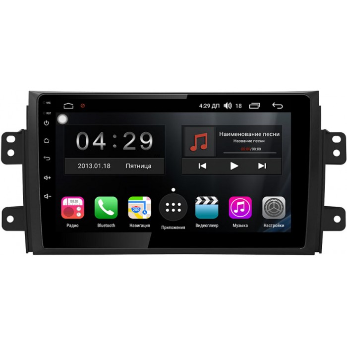 Штатная магнитола FarCar S400 для Suzuki SX4 I 2006-2014 на Android 10 (TG124R) DSP 3/32