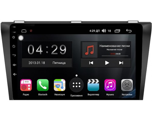 FarCar S400-SIM 4G для Mazda 3 (BK) 2003-2009 на Android 10 (HL161M) DSP