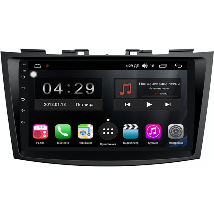 Штатная магнитола FarCar S400 для Suzuki Swift IV 2011-2017 на Android 10 (TG179R) DSP 3/32