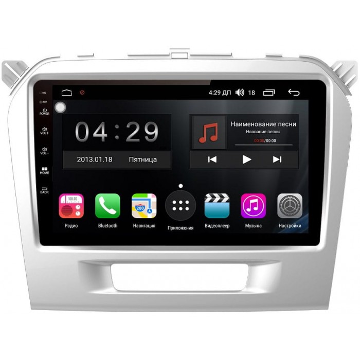 Штатная магнитола FarCar Winca S300-SIM 4G для Suzuki Vitara IV 2014-2021 на Android 9.1 (RG212/571R-1) DSP