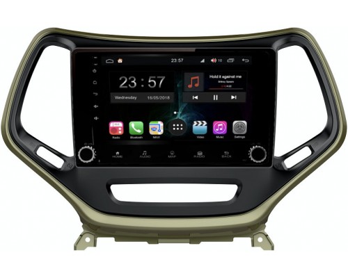 FarCar Winca S400-SIM 4G для Jeep Cherokee V (KL) 2013-2022 на Android 10 (HL608MB) DSP 4/64