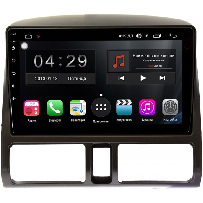 Штатная магнитола Honda CR-V II 2001-2006 FarCar RG9204-R на Android 9.1 (Winca S300-SIM 4G DSP)