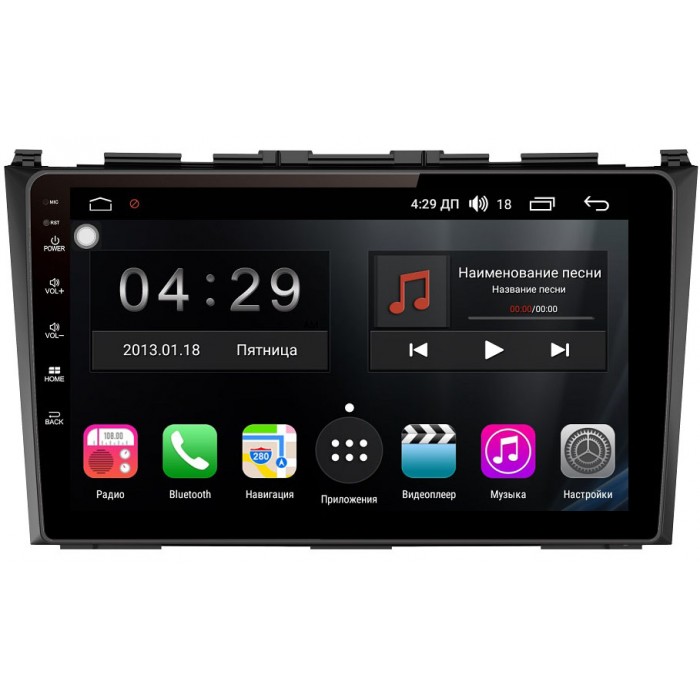 Штатная магнитола FarCar S400-SIM 4G для Honda CR-V III 2007-2012 на Android 10 (HL009M) DSP