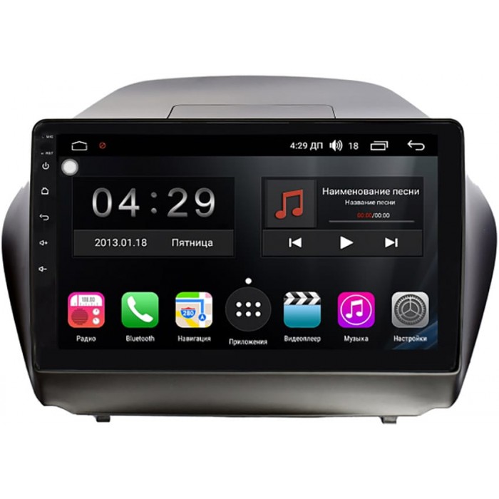 Штатная магнитола FarCar S400 для Hyundai ix35 2010-2015 на Android 10 (TG361R) DSP 3/32